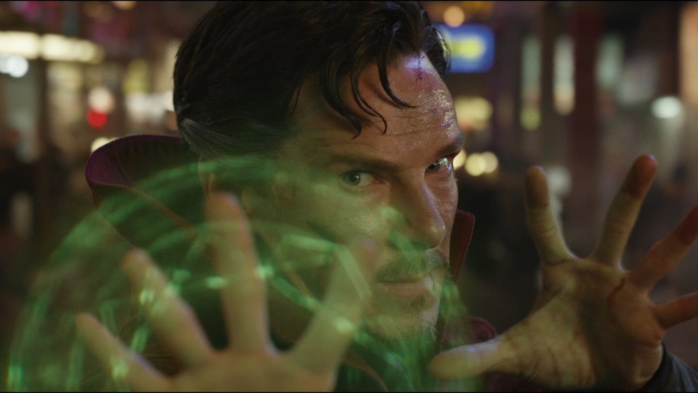 Benedict Cumberbatch Stephen Strange casting spell