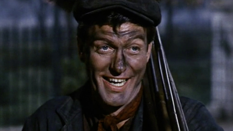 Dick Van Dyke as chimney sweep