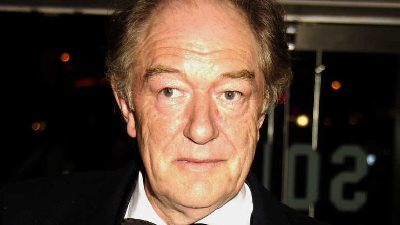 Michael Gambon in tuxedo