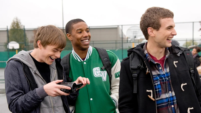 Steve meets with Andrew and Matt at school