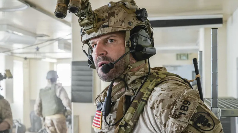 Jason Hayes in uniform on "SEAL Team" (2017-2024)