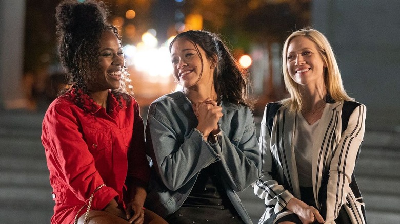 DeWanda Wise, Gina Rodriguez, and Brittany Snow in Someone Great