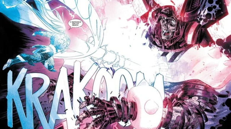 King Thor killing Galactus in "Thor" #4