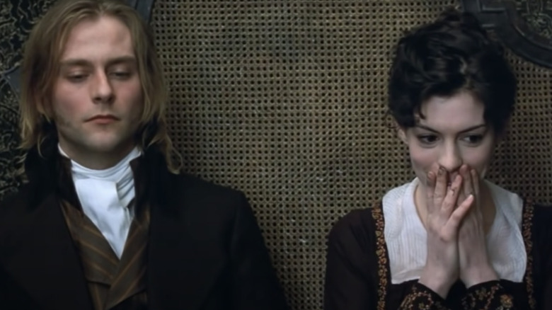 Becoming Jane's Anne Hathaway laughs at a suitor