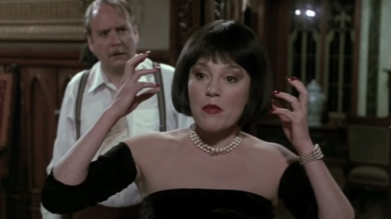 Clue's Madeline Kahn waving hands