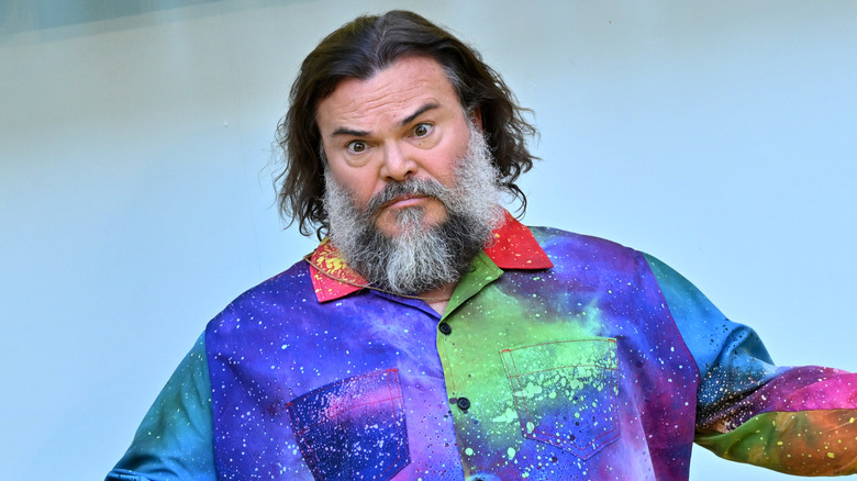 Jack Black looking shocked