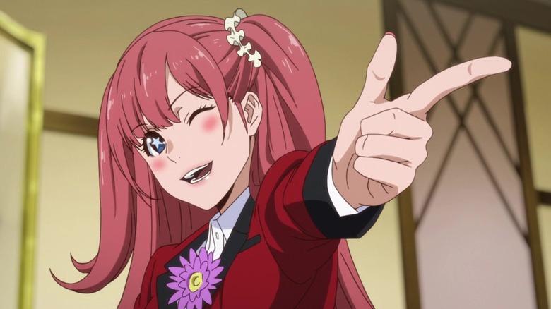 Yumemi Yumemite pointing 