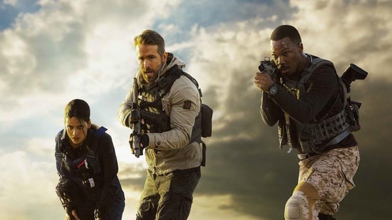 Ryan Reynolds, Adria Arjona, and Corey Hawkins