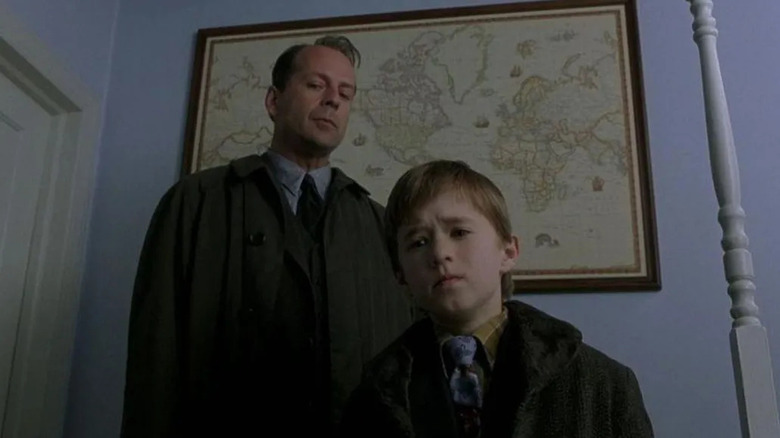 Bruce Willis and Haley Joel Osment in "The Sixth Sense"