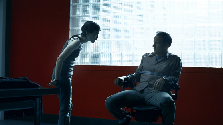 Hayley interrogating Jeff