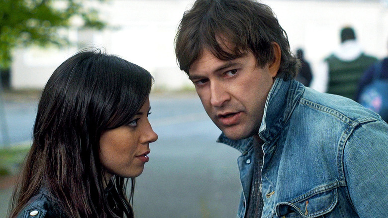 Darius and Kenneth talk in "Safety Not Guaranteed" (2012)