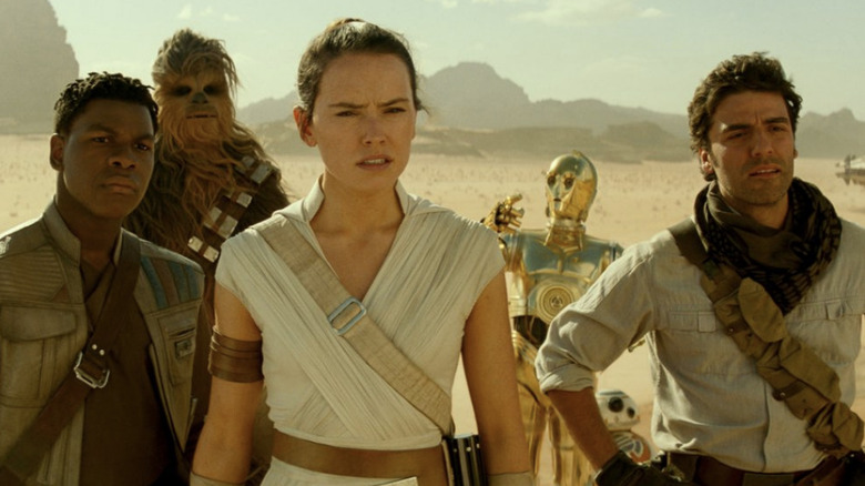 Rey and allies looking confused