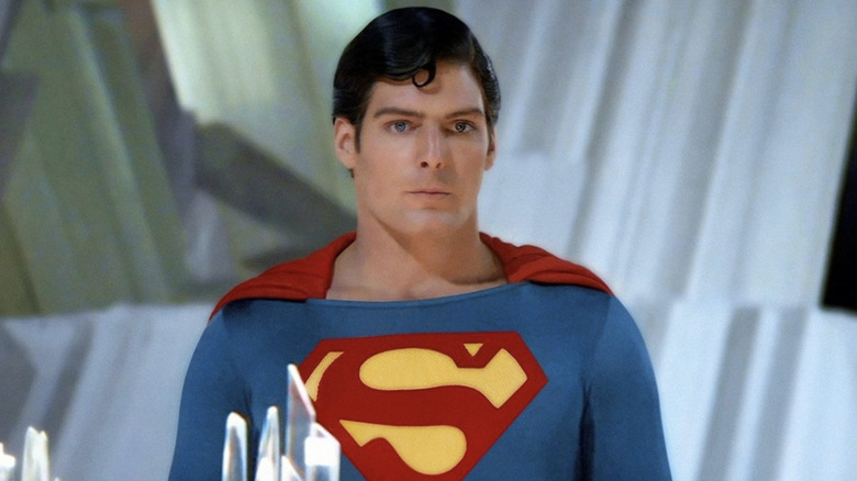 Superman in Fortress of Solitude