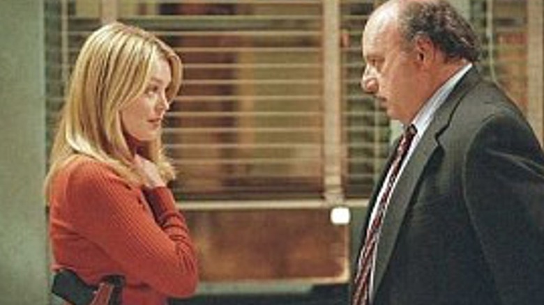 Andy Sipowicz with blonde policewoman