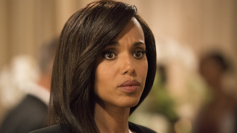 Kerry Washington staring