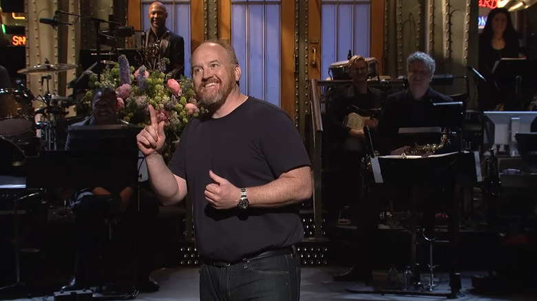 Louis CK performing SNL monologue