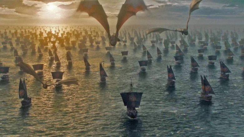Daenerys' fleet