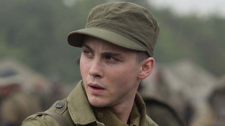 Logan Lerman in Fury