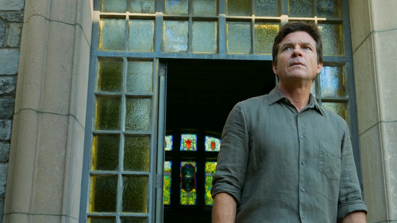 Marty Byrde stands in a doorway in "Ozark"