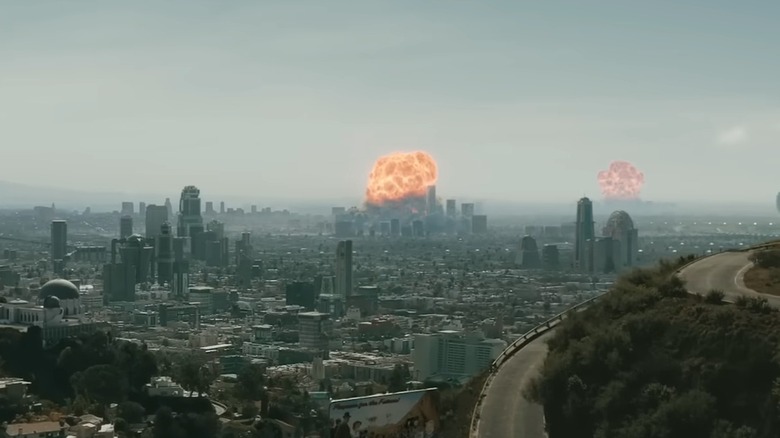 Nukes hitting Los Angeles