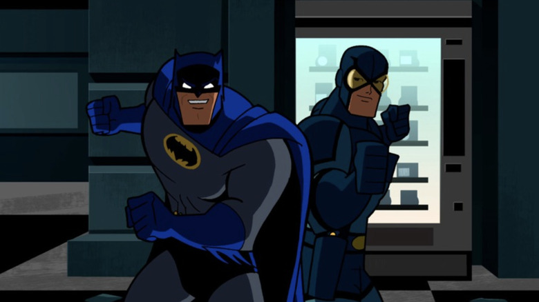 Batman and Blue Beetle team-up