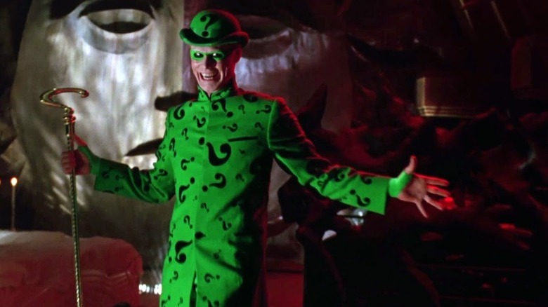 The Riddler surprising Two-Face