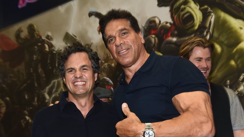 Mark Ruffalo and Lou Ferrigno