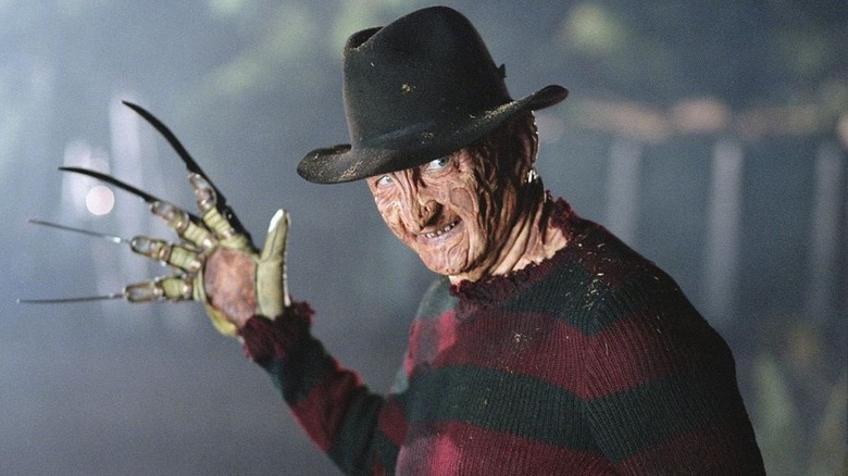 Freddy Krueger flashes his claws