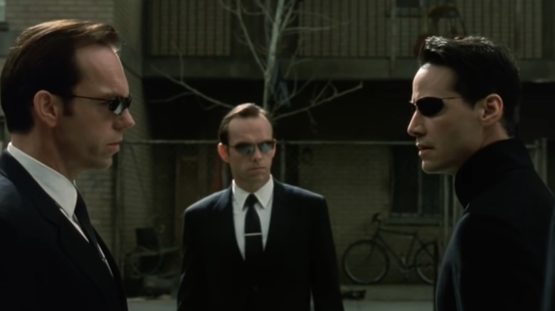 Neo faces Agent Smith