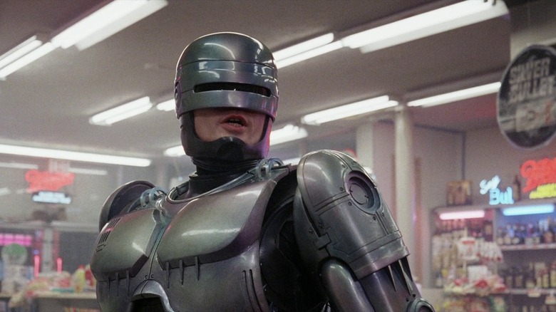 Robocop in a store