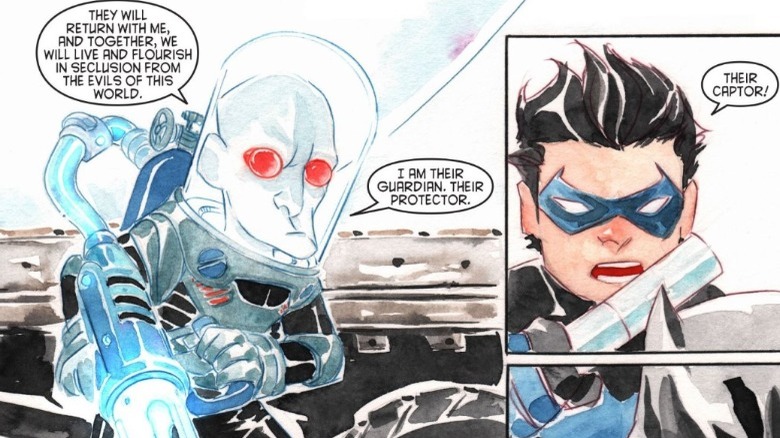 Mr. Freeze and Nightwing