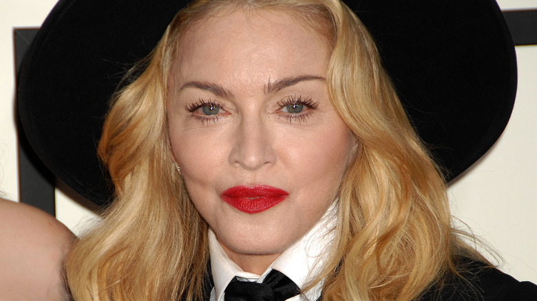 Madonna on the red carpet