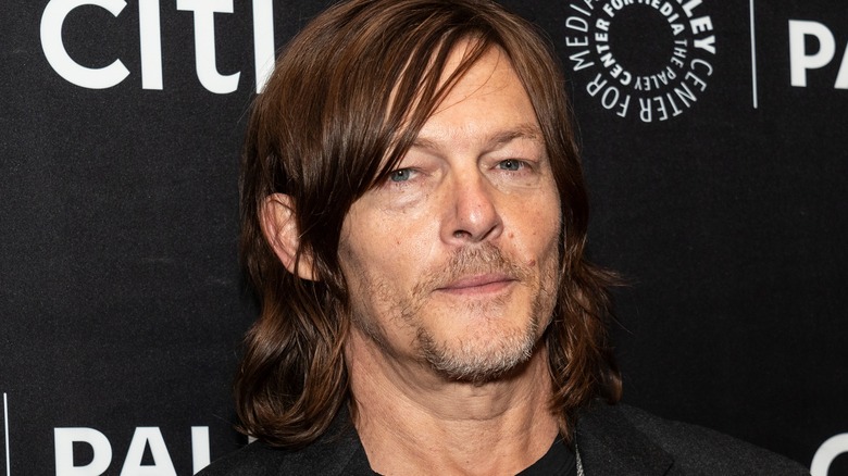 Norman Reedus on the red carpet.