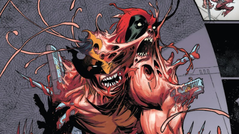 Wolverine and Deadpool monster by Adam Kubert