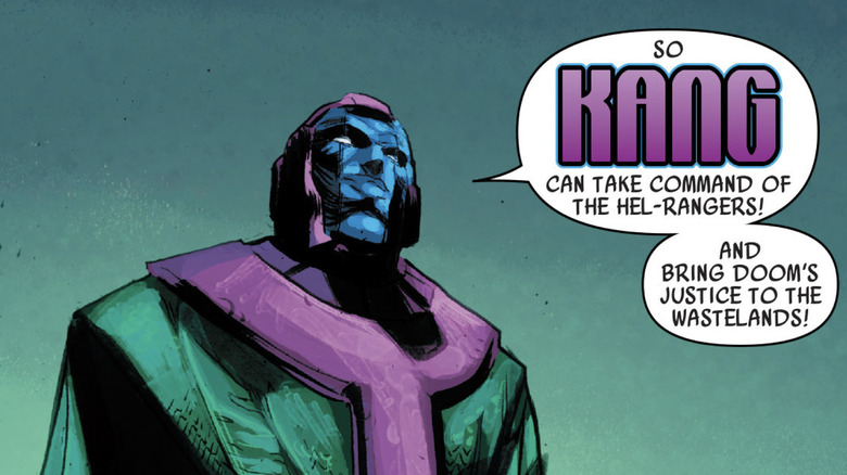 Kang giving speech to SHIELD