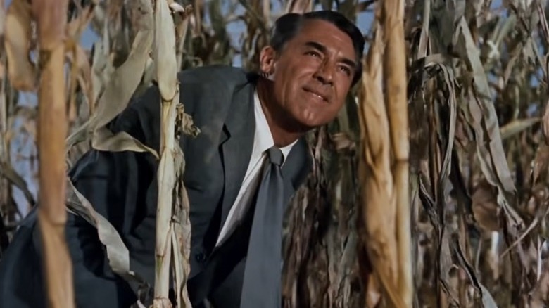 Cary Grant as Roger Thornhill in 