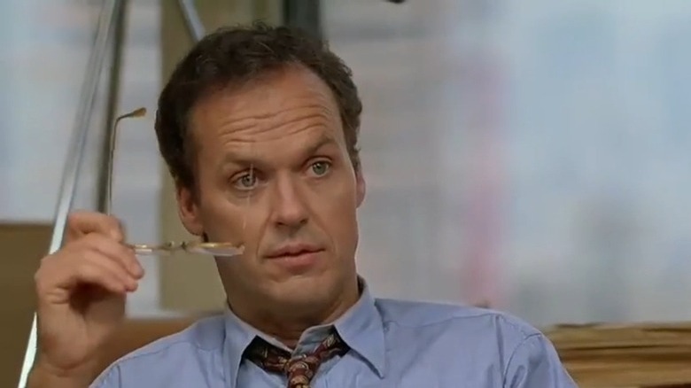 Michael Keaton as Henry Hackett in The Paper