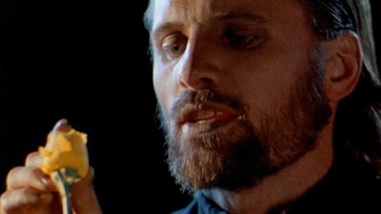 Viggo Mortensen yellow flower Prophecy