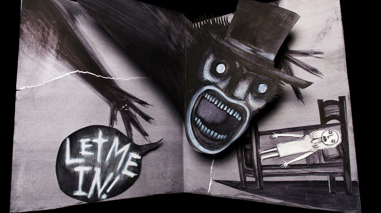 The Babadook as pop-up book