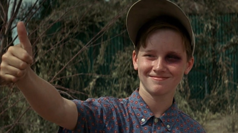 Smalls gives a thumbs up