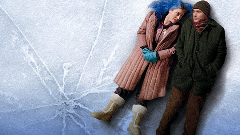 Kate Winslet as Clementine and Jim Carrey as Joel in Eternal Sunshine of the Spotless Mind