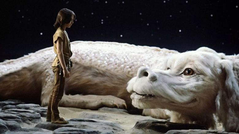 Atreyu and Falkor from The NeverEnding Story