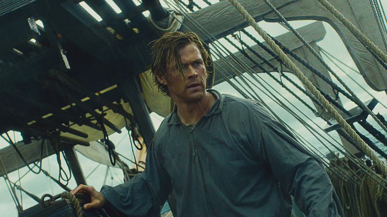 Chris Hemsworth sails in In the Heart of the Sea