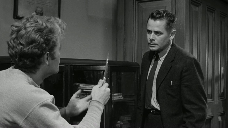 Vic Morrow and Glenn Ford in Blackboard Jungle