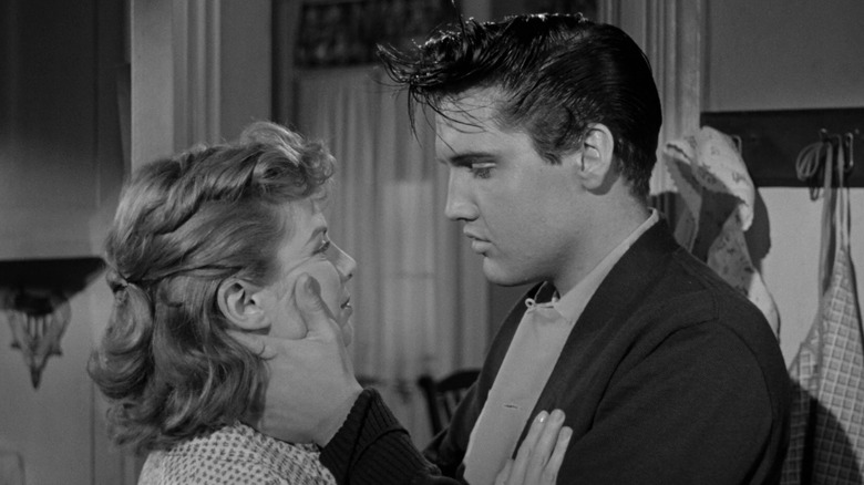 Dolores Hart and Elvis in King Creole