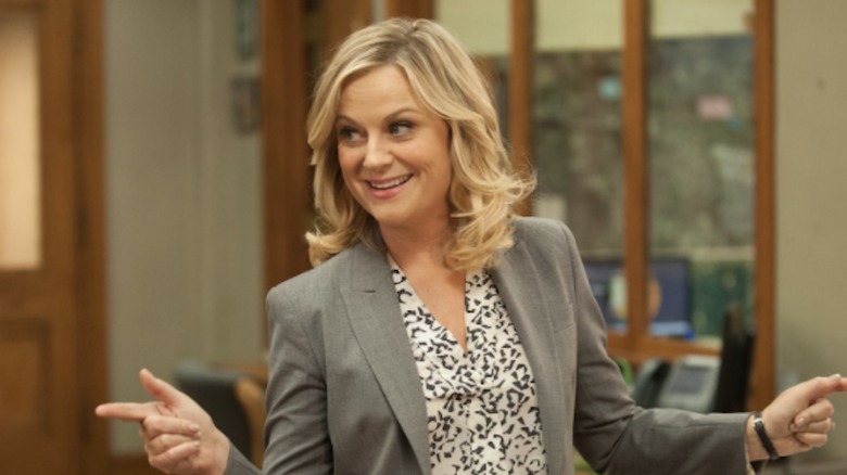 Leslie Knope pointing