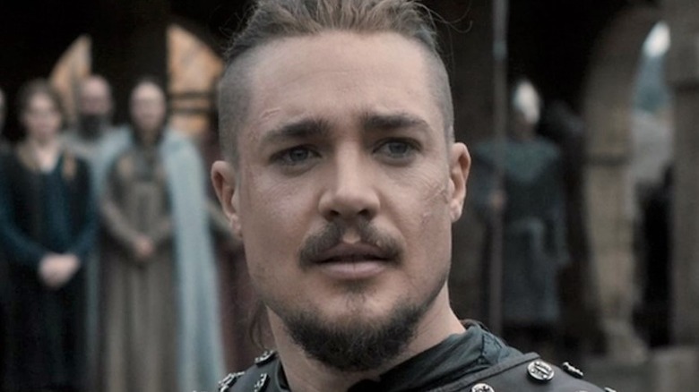 Uhtred smiling