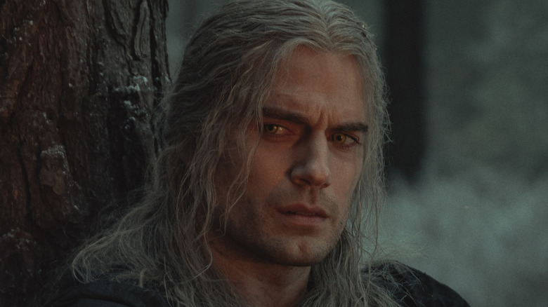 Geralt looking annoyed