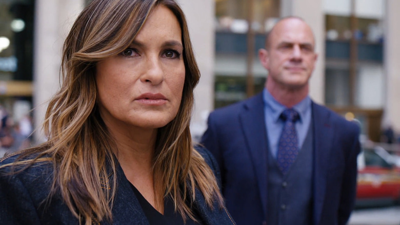 Mariska Hargitay and Christopher Meloni