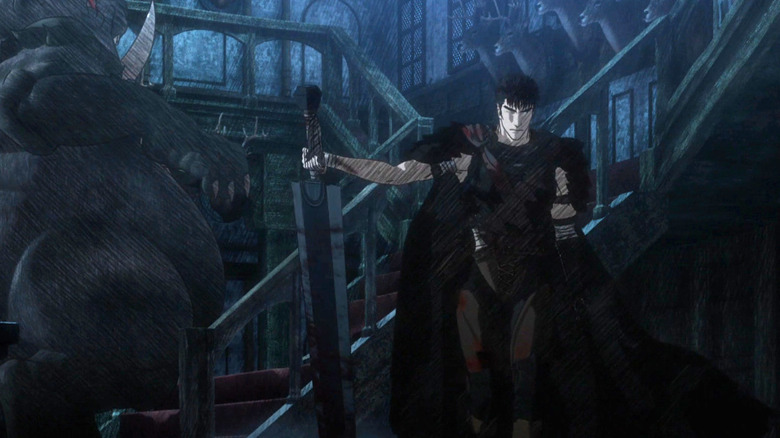 Guts with a sword